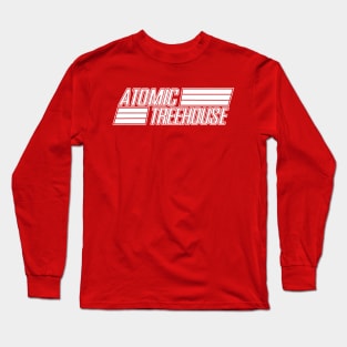 Atomic Treehouse White Logo Long Sleeve T-Shirt